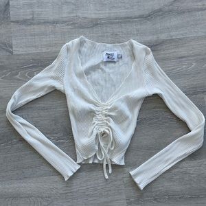 Princess Polly Long sleeve crop top